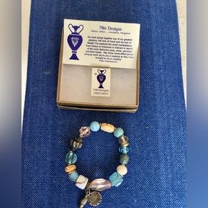 Coastal Bead Bracelet by Niki Designs